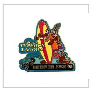 Disney Vintage Trading Pin PP1736 Limited Edition Typhoon Lagoon June 2000
